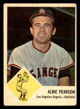 1963 Fleer #19 Albie Pearson G-VG 