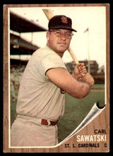1962 Topps #106 Carl Sawatski Excellent+ ID: 250071 1962 Topps #106 Carl Sawatski Excellent+ ID: 250071