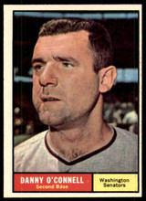 1961 Topps #318 Danny O'Connell Near Mint+ 1961 Topps #318 Danny O'Connell Near Mint+