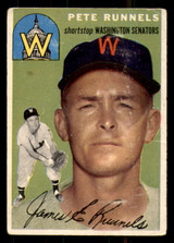 1954 Topps #6 Pete Runnels Poor  ID: 301031