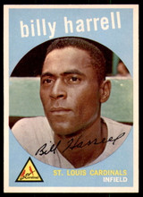 1959 Topps #433 Billy Harrell Ex-Mint  ID: 230892