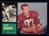 1962 Topps #170 Fred Dugan Ex-Mint  ID: 241900