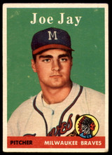 1958 Topps #472 Joe Jay VG-EX 1958 Topps #472 Joe Jay VG-EX