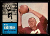 1962 Topps #169 Bill Anderson Ex-Mint  ID: 241906