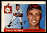 1955 Topps #105 Chuck Diering G-VG  ID: 296439