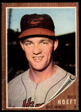 1962 Topps #134 Billy Hoeft UER Excellent+  ID: 250105