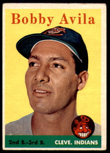 1958 Topps #276 Bobby Avila Very Good ID: 229382 1958 Topps #276 Bobby Avila Very Good ID: 229382