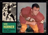 1962 Topps #167 Sam Horner Excellent+  ID: 241929