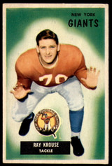 1955 Bowman #51 Ray Krouse Excellent RC Rookie ID: 225552 1955 Bowman #51 Ray Krouse Excellent RC Rookie ID: 225552