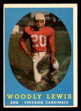 1958 Topps #82 Woodley Lewis UER Excellent+ ID: 268313 1958 Topps #82 Woodley Lewis UER Excellent+ ID: 268313
