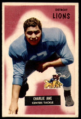 1955 Bowman #59 Charlie Ane Excellent RC Rookie ID: 225570 1955 Bowman #59 Charlie Ane Excellent RC Rookie ID: 225570