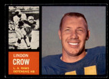 1962 Topps #87 Lindon Crow Excellent+  ID: 270397