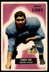 1955 Bowman #59 Charlie Ane Excellent RC Rookie ID: 222275 1955 Bowman #59 Charlie Ane Excellent RC Rookie ID: 222275
