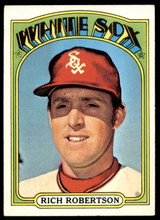1972 Topps #618 Rich Robertson Excellent+ 1972 Topps #618 Rich Robertson Excellent+