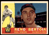 1960 Topps #297 Reno Bertoia Excellent+ 1960 Topps #297 Reno Bertoia Excellent+