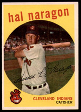1959 Topps #376 Hal Naragon Excellent+  ID: 230737
