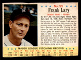 1963 Post Cereal #55 Frank Lary Excellent 