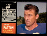 1962 Topps #112 Jim Patton Excellent+ 