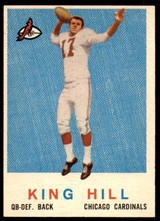 1959 Topps #117 King Hill Ex-Mint RC Rookie ID: 222555 1959 Topps #117 King Hill Ex-Mint RC Rookie ID: 222555