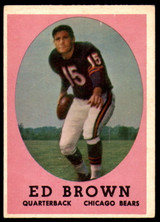 1958 Topps #123 Ed Brown Excellent ID: 246648 1958 Topps #123 Ed Brown Excellent ID: 246648