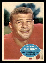 1960 Topps #116 Hugh McElhenny Very Good  ID: 269947