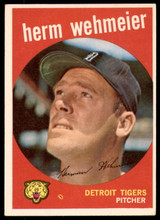 1959 Topps #421 Herm Wehmeier Excellent+  ID: 228221