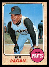 1968 Topps #482 Jose Pagan Excellent+  ID: 284037