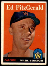 1958 Topps #236 Ed Fitz Gerald Very Good  ID: 229297