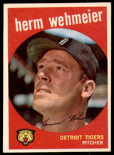 1959 Topps #421 Herm Wehmeier Excellent+  ID: 230852