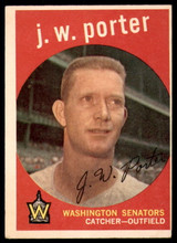 1959 Topps #246 J.W. Porter Excellent+ ID: 223440 1959 Topps #246 J.W. Porter Excellent+ ID: 223440