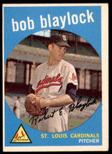 1959 Topps #211 Bob Blaylock Excellent+ RC Rookie ID: 207845 1959 Topps #211 Bob Blaylock Excellent+ RC Rookie ID: 207845