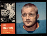 1962 Topps #55 Jim Martin Excellent+  ID: 241899