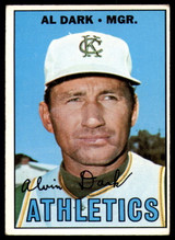 1967 Topps #389 Alvin Dark/ DP Very Good ID: 206064 1967 Topps #389 Alvin Dark/ DP Very Good ID: 206064
