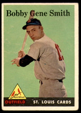 1958 Topps #402 Bobby Gene Smith Very Good ID: 221685 1958 Topps #402 Bobby Gene Smith Very Good ID: 221685