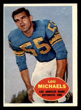 1960 Topps #69 Lou Michaels Excellent+ RC Rookie ID: 269831 1960 Topps #69 Lou Michaels Excellent+ RC Rookie ID: 269831
