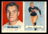 1957 Topps #75 Sid Watson Excellent RC Rookie ID: 270357 1957 Topps #75 Sid Watson Excellent RC Rookie ID: 270357