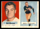 1957 Topps #75 Sid Watson Excellent RC Rookie  ID: 270357