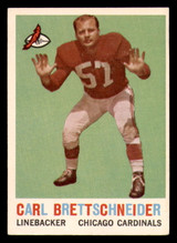 1959 Topps #81 Carl Brettschneider Excellent+ 