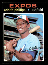 1971 Topps #418 Adolfo Phillips Ex-Mint  ID: 293144