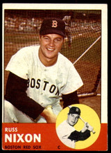 1963 Topps #168 Russ Nixon Excellent  ID: 242985