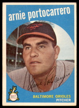 1959 Topps #98 Arnie Portocarrero Very Good  ID: 229947