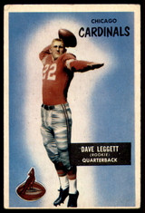 1955 Bowman #31 Dave Leggett Very Good ID: 243778 1955 Bowman #31 Dave Leggett Very Good ID: 243778