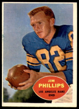 1960 Topps #66 Jim Phillips Ex-Mint  ID: 242254