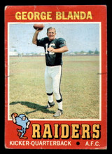 1971 Topps # 39 George Blanda Poor  ID: 270674