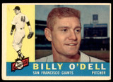 1960 Topps #303 Billy O'Dell Excellent ID: 223571 1960 Topps #303 Billy O'Dell Excellent ID: 223571
