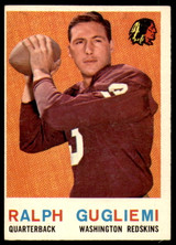 1959 Topps #97 Ralph Guglielmi UER Excellent+ ID: 222551 1959 Topps #97 Ralph Guglielmi UER Excellent+ ID: 222551