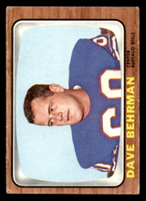 1966 Topps # 18 Dave Behrman Very Good  ID: 273246