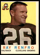 1959 Topps #37 Ray Renfro Excellent  ID: 217697