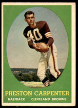 1958 Topps #128 Preston Carpenter Excellent  ID: 246640