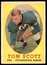 1958 Topps #125 Tom Scott Excellent  ID: 246644